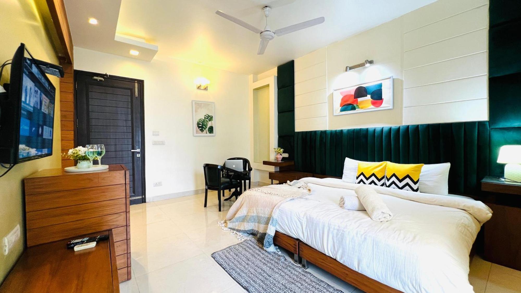 Olive Service Apartments - Greater Kailash New Delhi Eksteriør billede