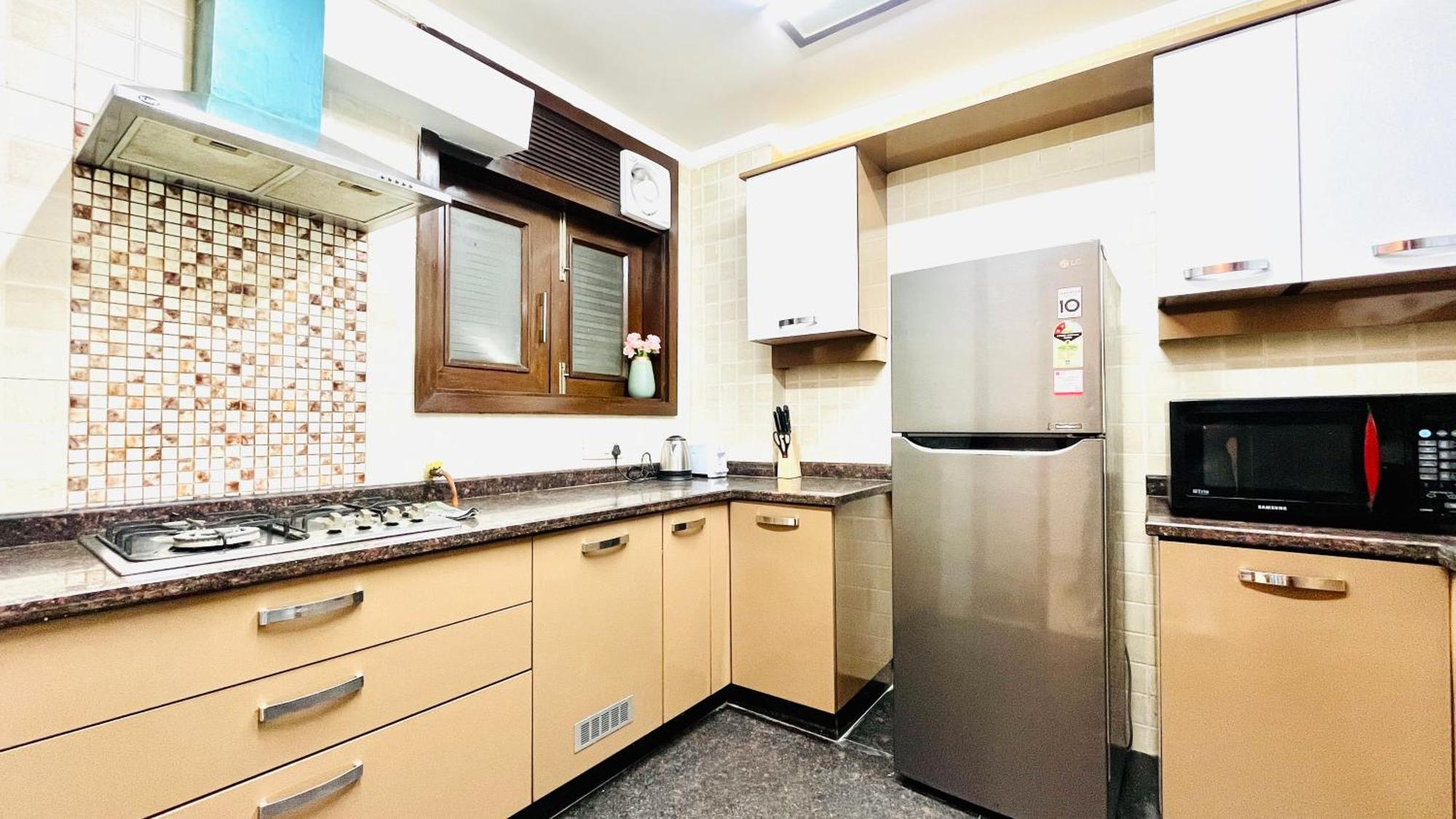 Olive Service Apartments - Greater Kailash New Delhi Værelse billede